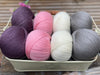 Four colour Milburn 4ply yarn pack -5 (400g)