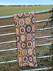 Magic Circles crochet scarf (wrap) by Janie Crow: Print pattern