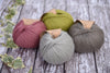 Four colour Milburn 4ply yarn pack -14 (400g)