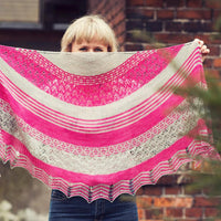 Holyrood by Justyna using Bedale 4ply in Steel and Alpine